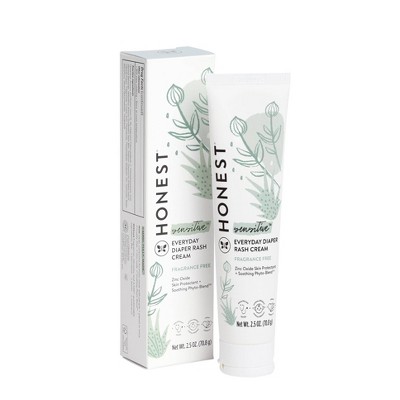 The Honest Company Sensitive Everyday Diaper Rash Cream Fragrance Free