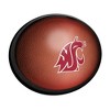 College Football Pigskin Design Oval Slimline Lighted Wall Sign - 2 of 4