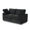 Cloud Sectional Couches for Living Room,67" Convertible Love Seat, 2 Seater Modular Sectional Sofa,Deep Seater Furniture Sets - 3 of 4