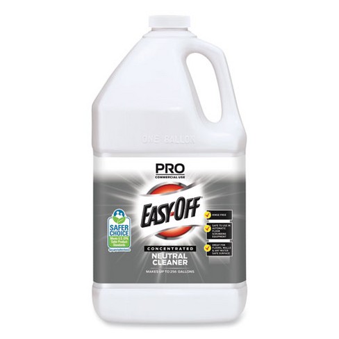 Professional Easy-off Concentrated Neutral Cleaner, 1 Gal Bottle 2 ...