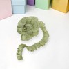 Unique Bargains Ribbon Single-Side Ruffle Crinkle Polyester 35.83"x0.98" 1 Pc - 2 of 3