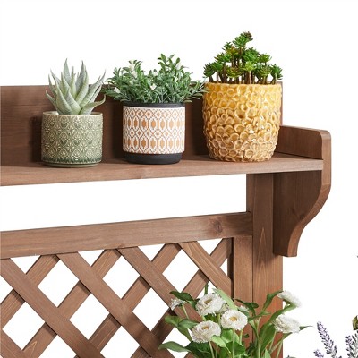 Wasserdichte Abdeckung Für Pflanzbank – Schützt Gartentisch Vor Witterung, 115x51x124 Cm