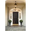Artificial Plant Topiary Ball, Ball Topiary in Square Pot for Home Office Outdoor and Indoor Decor Porch Plants - 3 of 4