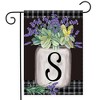 Briarwood Lane Everyday Garden Flag 12x18 For Outdoor Farmhouse Monogram Letter S Garden Flag Flags For Outside - 2 of 4
