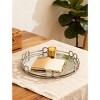 Dexmalle Valentina Silver Round Mirror Tray - 3 of 4