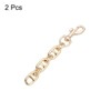 Unique Bargains Mini Short Chain Replacement for Women's Shoulder Handbag 2 Pcs - 3 of 4