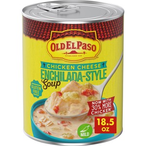 Old El Paso Gluten Free Chicken Cheese Enchilada Soup - 18.5oz - 1 of 4