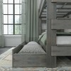Max & Lily Solid Wood Modern Farmhouse Farmhouse Twin/Twin Bunk Bed with Storage Drawers - 4 of 4