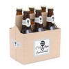 Big Dot of Happiness Brothers to Uncles - Pregnancy Announcement Decorations for Men - 6 Beer Bottle Label Stickers and 1 Carrier - 2 of 4