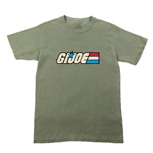 G.I. Joe Logo Adult Monterrey Sage Crew Neck Short Sleeve T-shirt - 1 of 4
