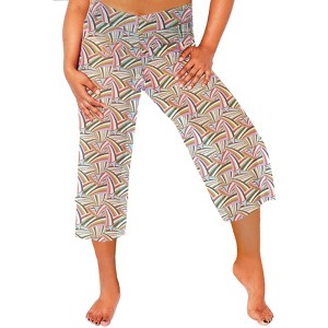 Women's Marije High Waisted Capri Pants - MIGA Swimwear - 1 of 2