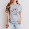 Simply Sage Market SmileyWorld Leopard Smiley Peace Sign Short Sleeve Tee - 2 of 4