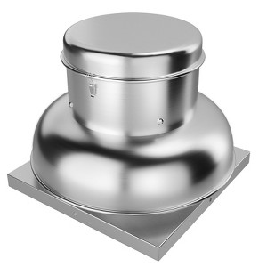 1400 CFM Roof Fan Up-blast Restaurant, High Speed Direct Drive Centrifugal Upblast Roof Exhaust Fan, 25.59" Fan Base for Factory, Warehouse - 1 of 4