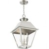 Livex Lighting Wentworth 3 - Light Pendant in  Brushed Nickel - image 4 of 4