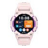 KOSPET® TANK S2 1.32-In. AMOLED GPS Smartwatch with Silicone Band (Violet Pink) - 3 of 4