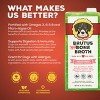 Brutus Bone Broth Vegan Superfood Broth with Salmon Dry Dog Food - 32oz - 3 of 4