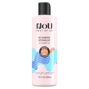 NOU No Damage Detangler, For Curly & Coily Hair, 7.6 Fl. Oz - 1 of 4