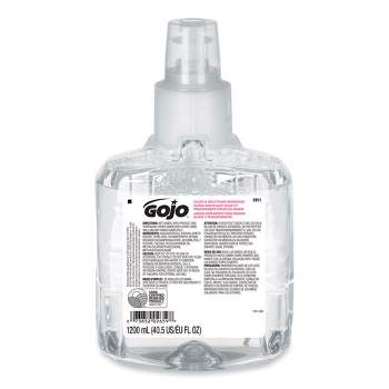 GOJO Clear and Mild Foam Handwash Refill, For GOJO LTX-12 Dispenser, Fragrance-Free, 1,200 mL Refill