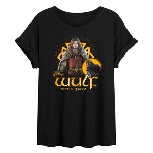 Women's - Lord of the Rings - War of the Rihirrim Wulf Oversized Graphic T-Shirt - 1 of 4