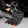 VEVOR Axle Nut Impact Socket Set, 1" Drive 6-Point 9-Piece SAE Spindle Nut Socket Set, CR-MO Heat Treated Large Socket Set with Storage Case,Black - 2 of 4