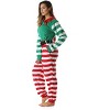 #followme Womens One Piece Christmas Themed Adult Bodysuit Microfleece Hoody Winter Pajamas - 3 of 4