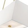 Livex Lighting Summit 4 - Light Chandelier in  Satin Brass - 3 of 4