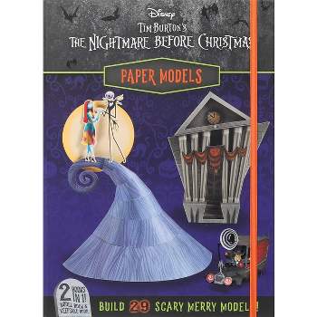 Disney: Tim Burton's the Nightmare Before Christmas Paper Models - by  Arie Kaplan (Spiral Bound)