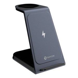 Raycon® The Magic Charging Station, 15-Watt Qi® Charging, RAPSTA300-23E-BLA in Black - 1 of 4