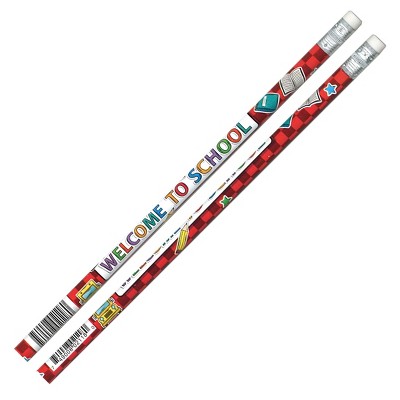 Moon Products Welcome to School! Pencil, Pack of 144