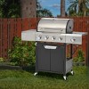 4-Burner Stainless Steel Propane Gas Grill with Side Burner, Electronic Ignition, Ample Cooking Space & Construction for Outdoor BBQ-Coolbibila - 2 of 4
