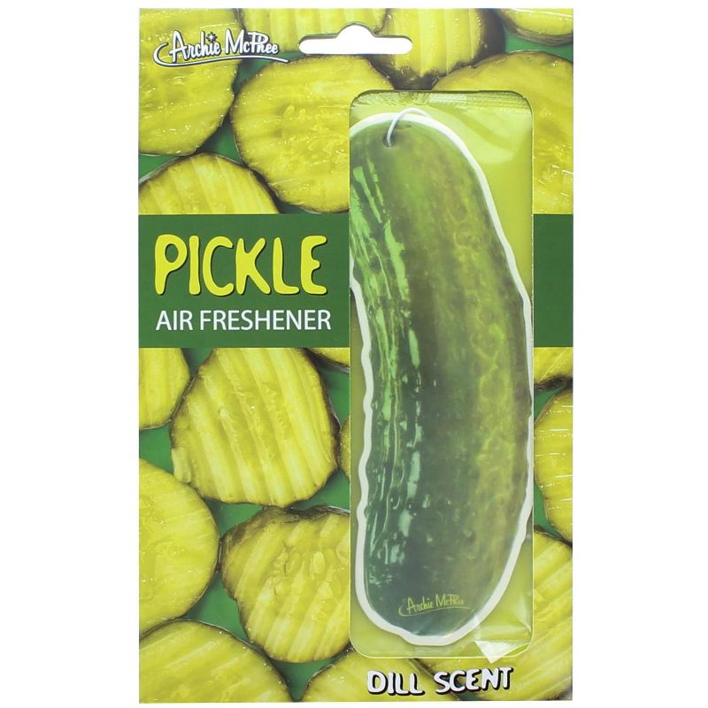 Accoutrements Pickle Dill Scented Hanging Air Freshener, 1 of 2