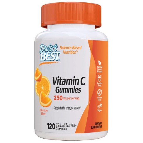 Doctor S Best Vitamin C 250 Mg Gummy Orange Bliss 120ct Target