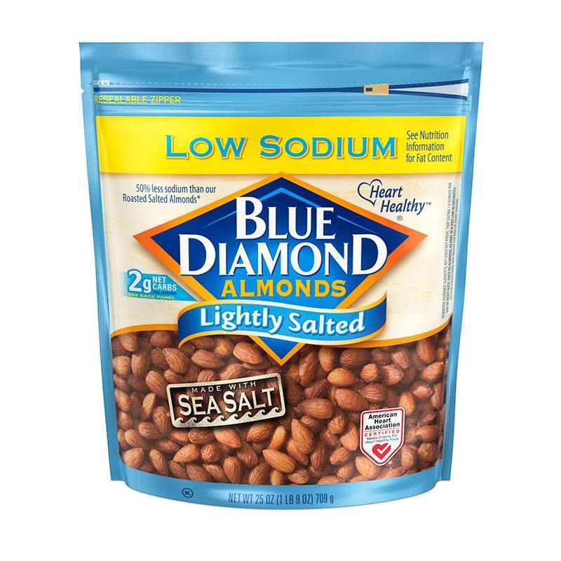 Blue Diamond Lightly Salted Almonds - 25oz, 1 of 6