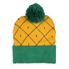 SpongeBob SquarePants Embroidered Character Pineapple Cuff Pom Beanie Hat - 2 of 4