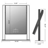 Impressions Vanity Nouveau Tri-Tone LED Makeup Mirror - 4 of 4