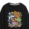 Boys' - Marvel - Groot And Rocket Sticker Styles Long Sleeve Graphic T-Shirt - 2 of 4