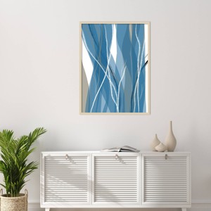 Amanti Art Sea Meadow III by Jim Schlotzhauer Wood Framed Wall Art Print - 1 of 4