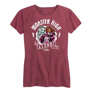 Women's - Monster High - Alumni Group Art Short Sleeve Graphic T-Shirt - 1 of 4