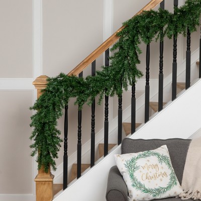 9' Green Pine Artificial Christmas Garland