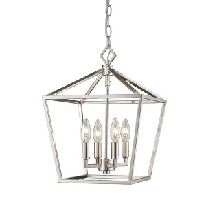Millennium Lighting Ritner 4 - Light Pendant in  Satin Nickel - 1 of 1