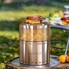 Artloge Stove Bonfire Outdoor Fire Pit Stainless Steel: Smokeless & Portable,Portable Fire Pit for Camping,Outdoor Use Wood or Burning Bonfire - 2 of 4