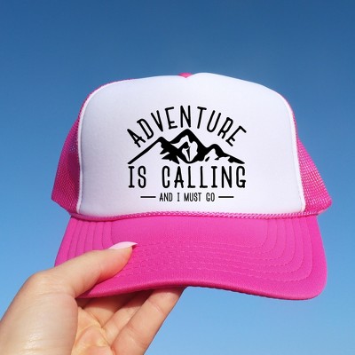 Simply Sage Market Adventure Is Calling and I Must Go Adult Foam Trucker Hat