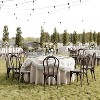 Flash Furniture HERCULES 2 Pack Commercial Indoor/Outdoor Wood Look Resin Thonet Style Chair - 2 of 4