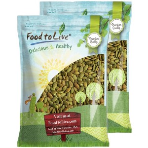 Dry Roasted Pumpkin Seed with Himalayan Salt - by Food To Live - 1 of 4