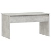 vidaXL Coffee Table Concrete Grey Engineered Wood Medium - 3 of 4