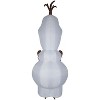 Christmas Inflatable Olaf with Snowflake - 4 of 4