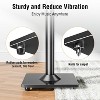Speaker Stands for Sonos Era 100 and Sonos One, One SL, Play:1, Height Adjustable 35"- 43.4" Speaker Stands Pair - 4 of 4