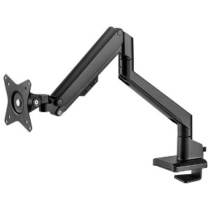 Workstream by Monoprice Low Profile Single Monitor Gas Spring Desk Mount - Up to 32in/19.8 lbs Screens, Detachable VESA - 1 of 4