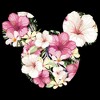 Boy's Disney Mickey Mouse Tropical Flower Silhouette Pull Over Hoodie - image 2 of 4