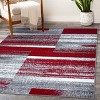 Luxe Weavers Abstract Geometric Color Block Indoor Area Rug - 2 of 4
